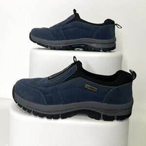 OUTDOOR Mens Size 41 (US-8 Anti-Slip Sport Hiking Casual Leather Slip On Shoe